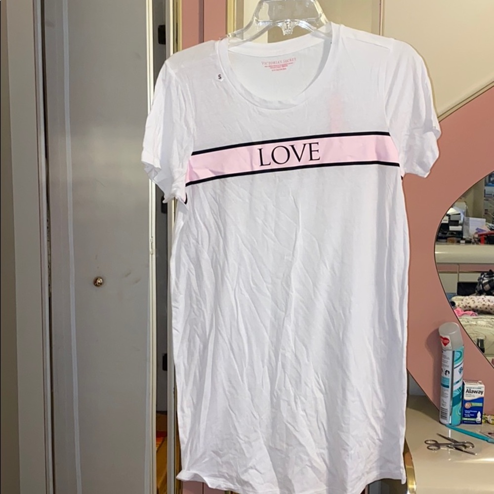 Victoria secret short sleeve pajama dress